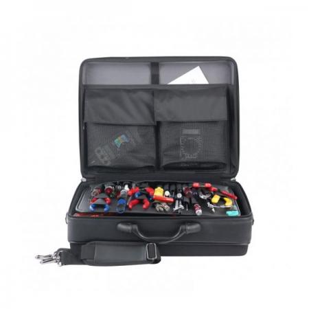 디바이스마트,수공구/전자공구/전동공구 > 전자공구 > 공구가방/공구세트 > 공구가방,RUFIJI,루피지 HD-1975(특대) 공구가방 / 휴대용 공구가방,규격(mm):450 X 350 X 160, 색상:검정, 원산지:대한민국