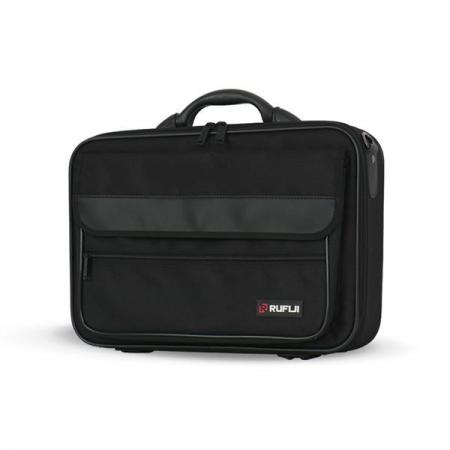 디바이스마트,수공구/전자공구/전동공구 > 전자공구 > 공구가방/공구세트 > 공구가방,RUFIJI,루피지 HD-0020(천)(중) 공구가방 / 휴대용 공구가방,규격(mm):400 X 280 X 65, 색상:검정, 원산지:대한민국