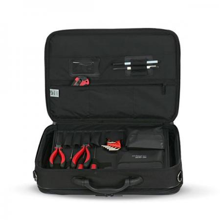 디바이스마트,수공구/전자공구/전동공구 > 전자공구 > 공구가방/공구세트 > 공구가방,RUFIJI,루피지 HD-0020(천)(대) 공구가방 / 휴대용 공구가방,규격(mm):430 X 310 X 100, 색상:검정, 원산지:대한민국