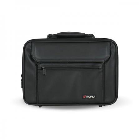디바이스마트,수공구/전자공구/전동공구 > 전자공구 > 공구가방/공구세트 > 공구가방,RUFIJI,루피지 HD-0023 (레자)(중) 공구가방/휴대용 공구가방,규격(mm):405 X 280 X 105, 색상:검정, 원산지:대한민국