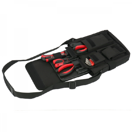 디바이스마트,수공구/전자공구/전동공구 > 전자공구 > 공구가방/공구세트 > 공구가방,RUFIJI,루피지 HD-9000 크로스백 공구가방,규격(mm):200 X 230 X 85, 색상:검정, 원산지:대한민국