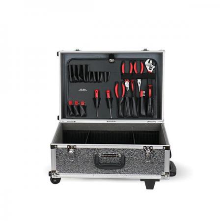 디바이스마트,수공구/전자공구/전동공구 > 전자공구 > 공구가방/공구세트 > 공구가방,RUFIJI,루피지 HD-80A 캐리어 공구가방,규격(가로×세로×폭mm):540 X 360 X 225, 원산지:대한민국