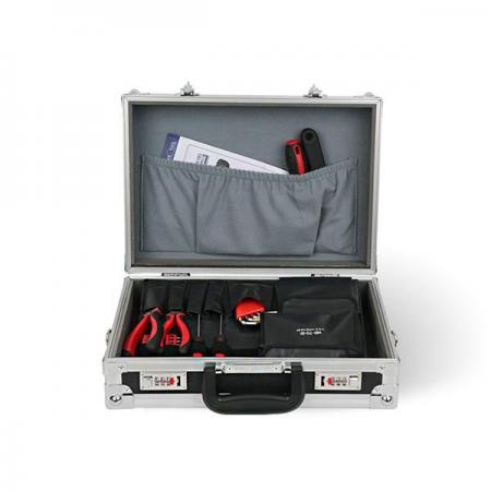 디바이스마트,수공구/전자공구/전동공구 > 전자공구 > 공구가방/공구세트 > 공구가방,RUFIJI,루피지 HD-70(소) 알루미늄 공구가방,규격(가로×세로×폭mm):395 X 270 X 135, 원산지:대한민국