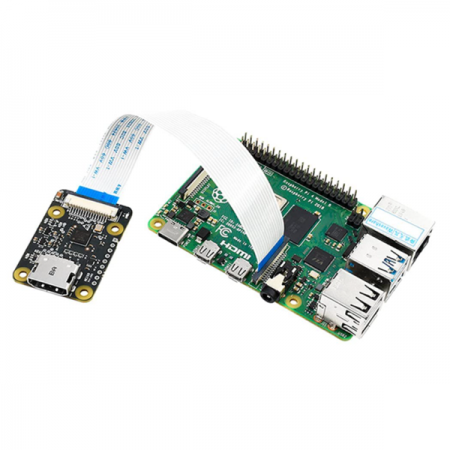 디바이스마트,오픈소스/코딩교육 > 라즈베리파이 > 라즈베리파이 카메라모듈/렌즈,WAVGAT,라즈베리파이 HDMI To CSI 캡처보드[SZH-WAV001],HDMI to MIPI CSI-2 /  캡처보드 / 칩 TC358743XBG / 1080p 30fps 지원 / 150mm 15pin FFC cable / 크기 30 * 40 mm