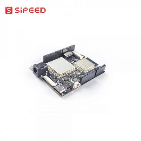 디바이스마트,MCU보드/전자키트 > 인공지능/임베디드/산업용 > 인공지능/머신러닝 > 인공지능 카메라/비젼,SiPEED,K210+ESP32 AIoT 개발보드+0.3MP 카메라 키트 [MAIX Duino CAM-KIT],64비트 듀얼코어 RISC-V 아키텍처 Kendryte K210 코어 M1w 모듈을 탑재한 아두이노 타입 AIoT 개발 보드, 30만 화소의 카메라가 포함된 개발 키트