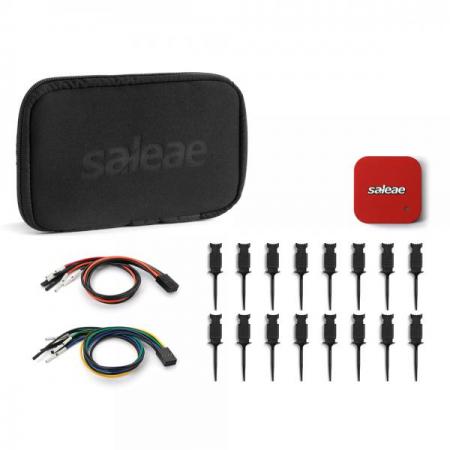 디바이스마트,MCU보드/전자키트 > 개발용 장비 > 아날라이저,Saleae,로직 8채널 아날라이저 (Logic 8 Red),[재고 보유] 휴대용 로직 아날라이저 / 8채널 / 100MS/s 샘플링 레이트