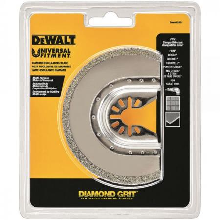 디바이스마트,수공구/전자공구/전동공구 > 전동/엔진공구 > 절단공구 > 만능커터날,디월트,멀티커터날 몰탈제거 DWA4240,멀티커터날 / 몰탈제거, 다이아몬드, 95 mm