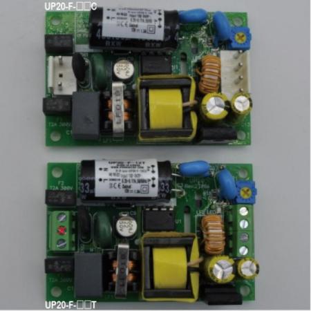디바이스마트,전원/파워/배터리 > SMPS > Open PCB 타입 > 1채널 (Single),파워캅(Powercop),UP20-F-24T (20W 24V 터미널블록타입),AC-DC 20W SMPS / 출력전압 : 24V / 출력전류 : 0.75A / 입력전압 : AC 90~264V / 변환효율 : 84% / 파워캅 / Open PCB 타입 1채널