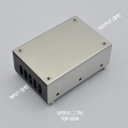 디바이스마트,전원/파워/배터리 > SMPS > Enclosure 타입 > 1채널 (Single),파워캅(Powercop),UP20-F-15PU (20W 15V 핀타입),AC-DC 20W SMPS / 출력전압 : 15V / 출력전류 : 1.1A / 입력전압 : AC 90~264V / 변환효율 : 83% / 파워캅 / Enclosure 타입 1채널