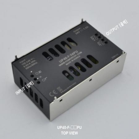 디바이스마트,전원/파워/배터리 > SMPS > Enclosure 타입 > 1채널 (Single),파워캅(Powercop),UP40-F-15PU (40W 15V 핀타입),AC-DC 40W SMPS / 출력전압 : 15V / 출력전류 : 2.4A / 입력전압 : AC 90~264V / 변환효율 : 88% / 파워캅 / Enclosure 타입 1채널