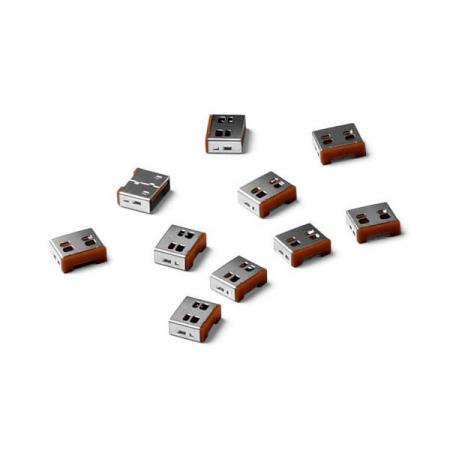 디바이스마트,컴퓨터/모바일/가전 > 노트북ㆍ태블릿 > 도난방지/포트/외장케이스 > 도난방지장치,스마트키퍼,USB포트락 [UL03P1],데이터 유출이나 외부침입(랜섬웨어 등)을 방지하기 위해 입출력 포트 및 대상장비를 물리적으로 통제하는 보안용 USB 포트락 / (포트락10개)-set