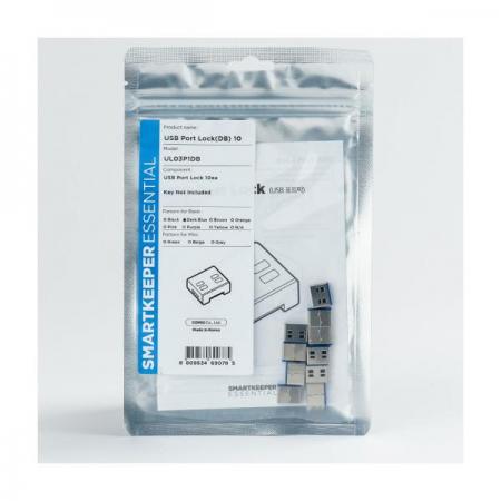 디바이스마트,컴퓨터/모바일/가전 > 노트북ㆍ태블릿 > 도난방지/포트/외장케이스 > 도난방지장치,스마트키퍼,USB포트락 [UL03P1],데이터 유출이나 외부침입(랜섬웨어 등)을 방지하기 위해 입출력 포트 및 대상장비를 물리적으로 통제하는 보안용 USB 포트락 / (포트락10개)-set