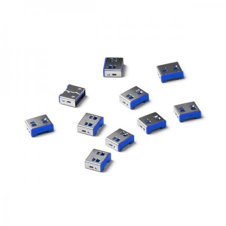 디바이스마트,컴퓨터/모바일/가전 > 노트북ㆍ태블릿 > 도난방지/포트/외장케이스 > 도난방지장치,스마트키퍼,USB포트락 [UL03P1],데이터 유출이나 외부침입(랜섬웨어 등)을 방지하기 위해 입출력 포트 및 대상장비를 물리적으로 통제하는 보안용 USB 포트락 / (포트락10개)-set