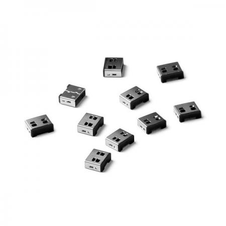 디바이스마트,컴퓨터/모바일/가전 > 노트북ㆍ태블릿 > 도난방지/포트/외장케이스 > 도난방지장치,스마트키퍼,USB포트락 [UL03P1],데이터 유출이나 외부침입(랜섬웨어 등)을 방지하기 위해 입출력 포트 및 대상장비를 물리적으로 통제하는 보안용 USB 포트락 / (포트락10개)-set