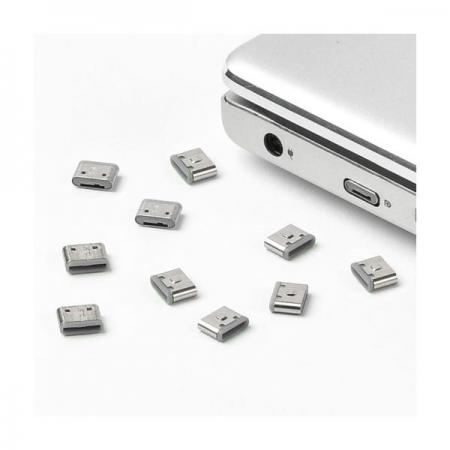 디바이스마트,컴퓨터/모바일/가전 > 노트북ㆍ태블릿 > 도난방지/포트/외장케이스 > 도난방지장치,스마트키퍼,USB-C 포트락 [CL04P1],사용하지 않는 USB-C 포트를 차단하여 비인가 된 포트 접속을 방지하는 포트락 / (락10)-Set