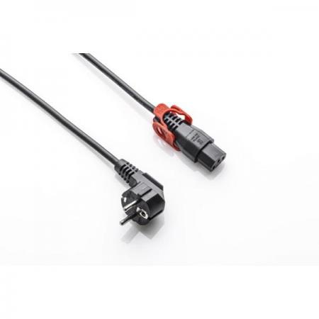 디바이스마트,케이블/전선 > PC/네트워크/통신 케이블 > 전원/파워 케이블,스마트키퍼,전원 케이블락 [PC2635],서버, 컴퓨터, 생산설비 등 장비의 진동이나 우발적 사고로 빠지는 것을 방지하는 전원 케이블