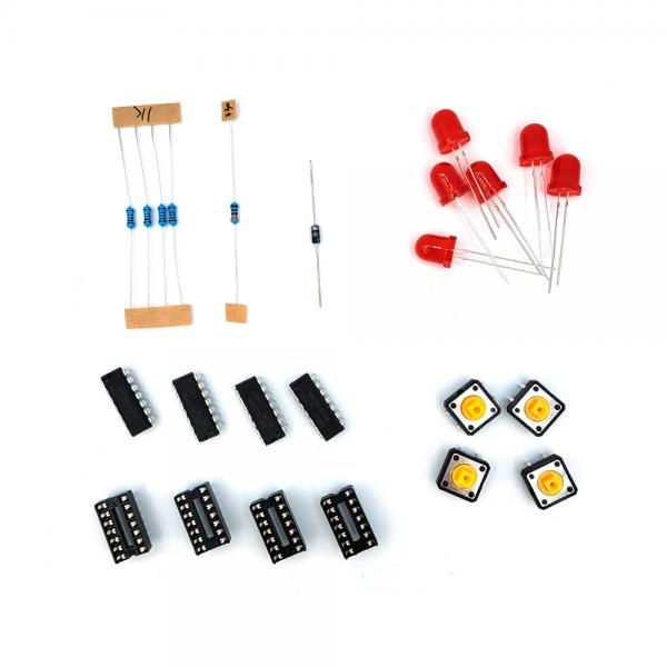 전자기기기능사 실습 키트 6진 디코더 [CR-KIT-07]