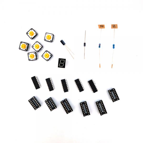 전자기기기능사 실습 키트 예약된 숫자 표시기 [CR-KIT-09]