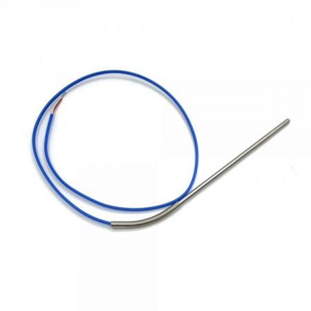 디바이스마트,스위치/부저/전기부품 > 지원부품 > 악세사리,히터라이징,온도센서 KTR TC-K Ø3.2 x 100 (삽입형),온도 프로브 (K타입) / Ø3.2 x 100mm / 삽입형 / 전선길이: 500mm