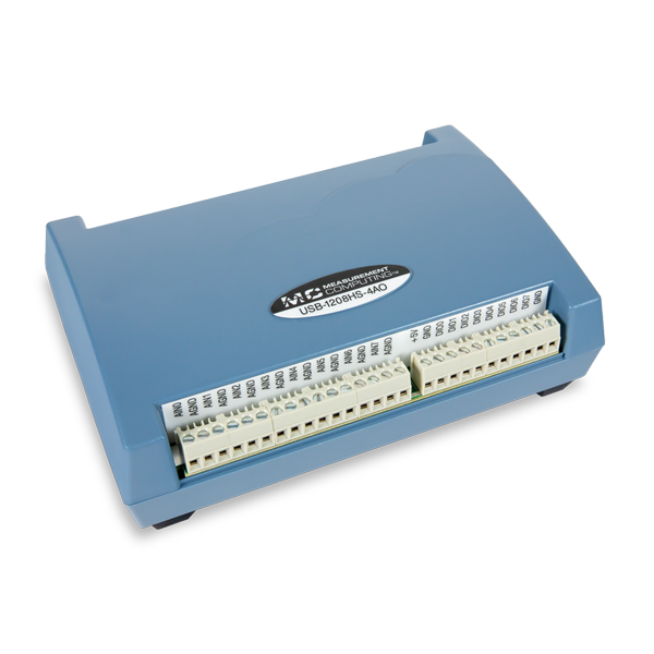 MCC USB-1208HS-4AO: High-Speed USB DAQ Device [6069-410-017]