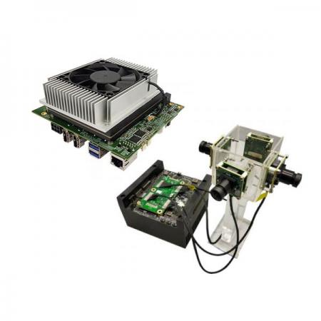 디바이스마트,MCU보드/전자키트 > 인공지능/임베디드/산업용 > 인공지능/머신러닝 > 인공지능 카메라/비젼,사이더스,AGX Xavier Carrier board with 13MP AR1335 Quad MIPI Camera 세트,Jetson AGX Xavier모듈 , 케리어 보드, 32G 모듈, e-CAM130A_CUXVR_Quad 세트 구성(13.0 MP MIPI CSI-2 카메라 4대 + 카메라 보드)