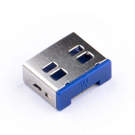 디바이스마트,컴퓨터/모바일/가전 > 노트북ㆍ태블릿 > 도난방지/포트/외장케이스 > 도난방지장치,스마트키퍼,USB포트락 [UL03PK],데이터 유출이나 외부침입(랜섬웨어 등)을 방지하기 위해 입출력 포트 및 대상장비를 물리적으로 통제하는 보안용 USB 포트락 / (포트락6+키1)-set