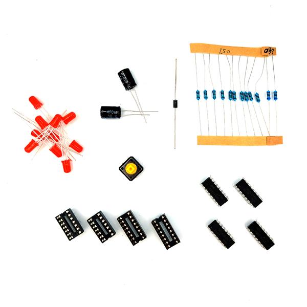 전자기기기능사 실습 키트 카운터 선택 표시 회로 [CR-KIT-11]