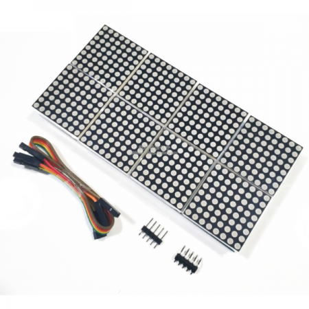 디바이스마트,오픈소스/코딩교육 > 아두이노 > 아두이노 LED/LCD모듈,SMG,MAX7219 아두이노 16X32 도트 매트릭스 모듈 [SZH-ADM002],아두이노(Arduino)호환 / MAX7216 / 16X32 / LED 도트 매트릭스 모듈 / 작동 전압 :5V / 크기 : 130x64x13 mm