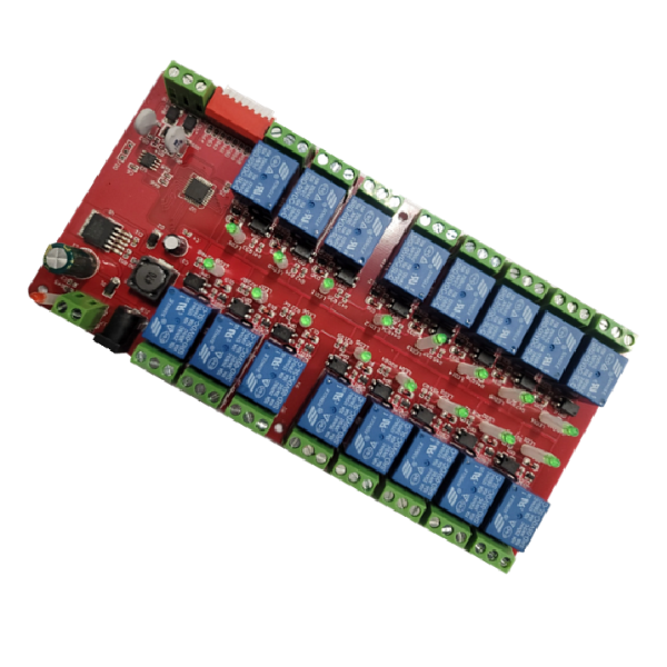 RS485 시리얼 릴레이 16채널 JK-MR-16