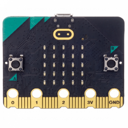 디바이스마트,오픈소스/코딩교육 > Micro:Bit > 마이크로비트 보드/묶음구성,디바이스마트,BBC 마이크로비트 V2 (V2.21),micro:bit / nRF52833 / 512KB Flash, 128KB RAM / BLE 5.0 / 스피커, MEMS 마이크, LED 인디케이터, 터치센서(로고) 내장 / 5cm(w) x 4cm(h) / 색상랜덤 / 기존 마이크로비트 v2 상품과 동일합니다(반도체 수급 문제로 칩셋 일부 변경)