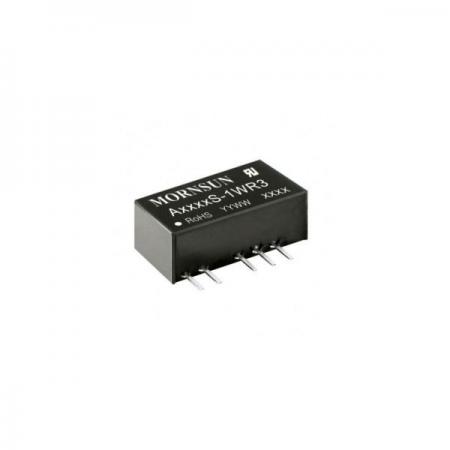 디바이스마트,전원/파워/배터리 > DC-DC 컨버터 모듈 > 강하형 모듈(실장) > 절연 스위칭 모듈,MORNSUN,DC/DC컨버터 A2412S-1WR3,실장형 / 고정출력전압 / 2ch 출력 / 강하형 1W 절연 스위칭 컨버터 / 입력전압 : 24V~26.4V / 출력전압 : Vout(VDC): ±12V / 변환효율 : 최대 81% / 절연전압 : V / 스위칭주파수 : 260kHz / 입력단자 : 스루홀 핀 / 출력단자 : 스루홀 핀 / 패키지 : 스루홀 핀 / 특징 : 밀폐형 모듈