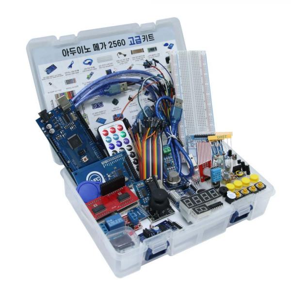 디바이스마트,오픈소스/코딩교육 > 아두이노 > 아두이노 교육용키트,LK EMBEDDED,아두이노 메가 2560 고급 키트,다양한 확장모듈을 연동 가능한 아두이노 고급 키트