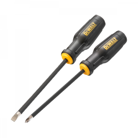 디바이스마트,수공구/전자공구/전동공구 > 작업공구 > 드라이버류 > 드라이버세트,디월트,2PC 타격드라이버 세트 DWHT65100  (PH2x150mm, 8mmx150mm),전장 270mm / 무게 0.2Kg / 재질 S2스틸바, 블랙크롬, 니켈코팅 / 철거,임팩트 타격이 가능한 강철 타격 캡