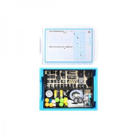 디바이스마트,오픈소스/코딩교육 > 코딩교육 키트/로봇 > 기타,MakeBlock,엠빌드 AIoT 에듀케이션 툴킷 애드온팩,할로코드/사이버파이/엠봇2를 위한 AI와 IoT용 확장키트 (스마트카메라+센서/출력 모듈 31개+악세서리 10개)