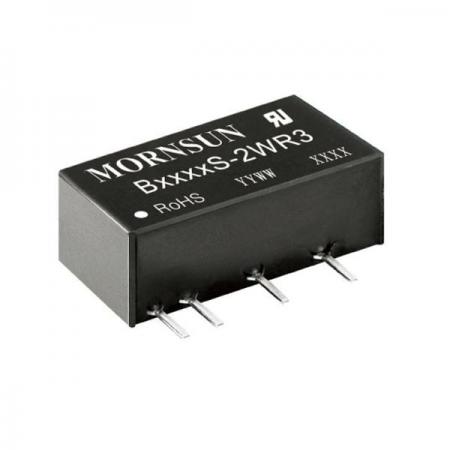 디바이스마트,전원/파워/배터리 > DC-DC 컨버터 모듈 > 승압·강하형 모듈(실장) > 절연 스위칭 모듈,MORNSUN,DC/DC컨버터 B1212S-2WR3,실장형 / 고정출력전압 / 1ch 출력 / 승압·강하형 2W 절연 스위칭 컨버터 / 입력전압 : 12V~13.2V / 출력전압 : Vout(VDC): 12V / 변환효율 : 최대 86% / 절연전압 : V / 스위칭주파수 : 260kHz / 입력단자 : 스루홀 핀 / 출력단자 : 스루홀 핀 / 패키지 : 스루홀 핀 / 특징 : 밀폐형 모듈