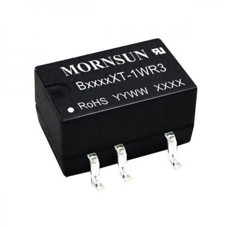 디바이스마트,전원/파워/배터리 > DC-DC 컨버터 모듈 > 승압형 모듈(실장, 절연 스위칭),MORNSUN,DC/DC컨버터 B1224XT-1WR3,실장형 / 고정출력전압 / 1ch 출력 / 승압형 1W 절연 스위칭 컨버터 / 입력전압 : 12V~13.2V / 출력전압 : Vout(VDC): 24V / 변환효율 : 최대 85% / 절연전압 : V / 스위칭주파수 : 260kHz / 입력단자 : 스루홀 핀 / 출력단자 : 스루홀 핀 / 패키지 : 스루홀 핀 / 특징 : 밀폐형 모듈