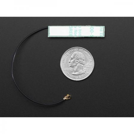 디바이스마트,MCU보드/전자키트 > 통신/네트워크 > 안테나 > 기타 안테나,Adafruit,2.4GHz Mini Flexible WiFi Antenna with uFL Connector - 100mm [ada-2308],작동 범위 : 2400~2500MHz, 4900~5900MHz / 효율 : 90% / Bandwidth (VSWR: 2.0 max.) 140 MHz / SWR < 2.0  / 케이블 길이 : 100mm / 안테나 크기: 40 x 8mm / 무게 : 0.7g