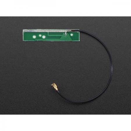디바이스마트,MCU보드/전자키트 > 통신/네트워크 > 안테나 > 기타 안테나,Adafruit,2.4GHz Mini Flexible WiFi Antenna with uFL Connector - 100mm [ada-2308],작동 범위 : 2400~2500MHz, 4900~5900MHz / 효율 : 90% / Bandwidth (VSWR: 2.0 max.) 140 MHz / SWR < 2.0  / 케이블 길이 : 100mm / 안테나 크기: 40 x 8mm / 무게 : 0.7g