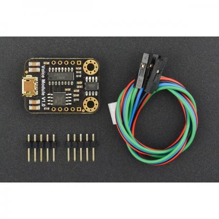 디바이스마트,MCU보드/전자키트 > 음악/앰프/녹음 > MP3/음악재생,DFROBOT,Gravity: UART MP3 Voice Module with 8MB Flash Memory [DFR0534],아두이노 호환 음성 및 MP3 모듈 / 전압 : 3.3V ~ 5V / UART 인터페이스 / MP3 WAV Hardware Decoding 지원 / Sampling Rate (KHz): 8/11.025/12/16/22.05/24/32/44.1/48 / 크기 : 22 x 30mm