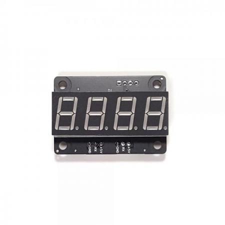 디바이스마트,LED/LCD > FND/도트매트릭스 > FND(세그먼트LED) > FND 모듈,라온컴퍼니,4Digit 0.56인치 FND모듈 [LC-FND4-056-RV1],Single Wire / UART-RX / 5.0V / 4Digit * 0.56인치 / 어드레스1~4 최대16자리 / 숫자,알파벳 / 유저소스코드