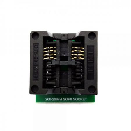 디바이스마트,커넥터/PCB > 핀헤더/IC 소켓 > 소켓어댑터,SMG,SOP8 to DIP8 IC 프로그래밍 컨버터·어댑터 200mil [TYE-SDC002],Pin Material : Gold-plating / Pitch : 1.27mm / 지원 칩 : 24CXX , 93CXX / 크기 : 24mm x 28mm / 무게 : 약 8g