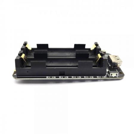 디바이스마트,전원/파워/배터리 > 배터리/배터리홀더 > 배터리홀더 Holder > 18650용 홀더,SMG,라즈베리파이 호환 18650 과충전 보호 배터리 홀더 개발 보드 2셀 (케이블 포함) [TYE-BH002],18650을 충전하는 동시에 전원공급이 다능한 UPS 모듈입니다. 라즈베리파이 및 마이크로비트 휴대용전원공급용으로 적합합니다. / USB to micro 5핀 케이블 포함 / 입력 전압 : 5 ~ 8V / 출력 전압(전류) : 3(1A) ~ 5V(2A) / 2셀