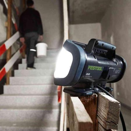 디바이스마트,수공구/전자공구/전동공구 > 전동/엔진공구 > 충전공구 > 충전기/배터리,FESTOOL,페스툴 575471 DUO-Plus KR LED 작업등,180° 조명각도 / 높은 조명 강도(8,000 lm) / 자연광과 유사한 광색 (5000 K)