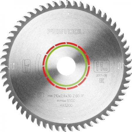 디바이스마트,수공구/전자공구/전동공구 > 작업공구 > 목공용공구 > 나무톱/톱날,FESTOOL,페스툴 493200 HW 210X2.4X30 TF60 톱날 브레이드_스페셜,라미네이트/HPL 합판 재단