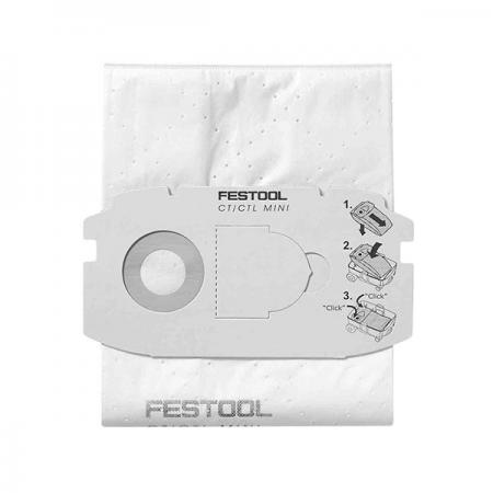 디바이스마트,수공구/전자공구/전동공구 > 전동/엔진공구 > 충전공구 > 충전송풍기/선풍기/집진기/청소기,FESTOOL,페스툴 498410 SC-FIS-CT MINI/5 필터백,고품질 패브릭 필터백 / 필터백 내부의 분진 수거부를 자동으로 청소