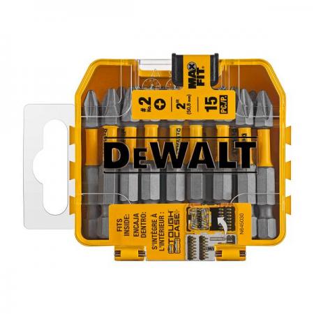 디바이스마트,수공구/전자공구/전동공구 > 전동/엔진공구 > 드릴공구 > 드라이버비트,디월트,PH2 비트 15pcs DWA2PH2MF15 터프케이스 Mini,터프케이스 Mini / PH2 2" 비트 15pcs / 2 IN PH2 SMALL BULK STORAGE 15 PK