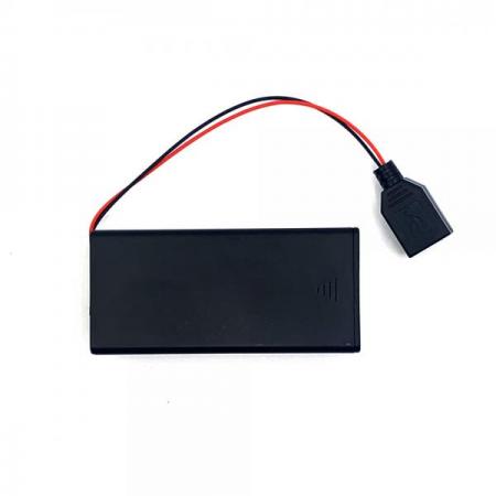 디바이스마트,전원/파워/배터리 > 배터리/배터리홀더 > 배터리홀더 Holder > 18650용 홀더,SZH,18650 배터리용 홀더 직렬 2구 USB-F 타입 [LIBH-UFCS-S2],18650 배터리용 홀더 / 홀더 종류 : 커버O 스위치O / 색상 : 검정색 / 셀 개수 : 2구 / 셀 연결 방식 : 직렬 연결 / 전압 : 7.4V / 출력단자 : USB-F 타입