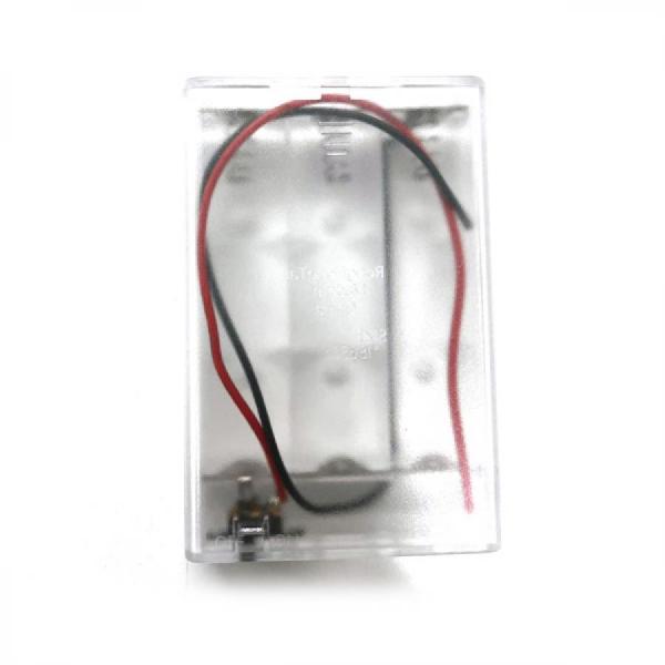 디바이스마트,전원/파워/배터리 > 배터리/배터리홀더 > 배터리홀더 Holder > 18650용 홀더,SZH,18650 배터리용 클리어 홀더 병렬 3구 니켈도금 전선타입  [LIBH-CNP3],18650 배터리용 클리어 홀더 / 홀더 종류 : 커버O 스위치O / 색상 : 투명 / 플레이트 : 니켈도금 / 셀 개수 : 3구 / 셀 연결 방식 : 병렬 연결 / 전압 : 3.7V / 출력단자 : 전선 타입 (피복단자)