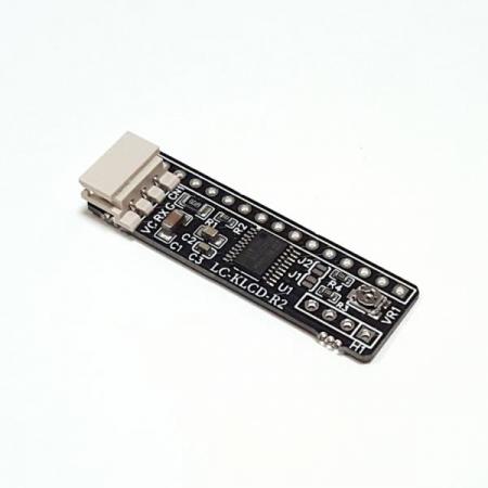 디바이스마트,MCU보드/전자키트 > 디스플레이 > 디머/컨트롤러/드라이버,라온컴퍼니,캐릭터 LCD 컨트롤러 [LC-KLCD-R2],Single Wire / UART-RX / 3.3V~5.0V / 16x2,20x4 다양한 LCD 제어 / 커스텀 캐릭터 생성 / 테스트모드 / 유저소스코드