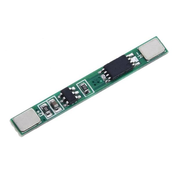 18650 BMS 타입 리튬이온 배터리 충전 및 배터리 보호 BMS 모듈 - 1개용 (PN-LBCP-18650-1S)